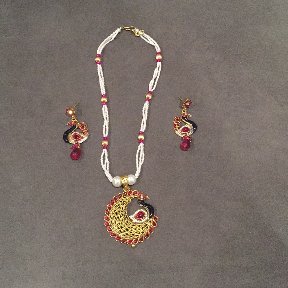 Beautiful Necklace with earrings set